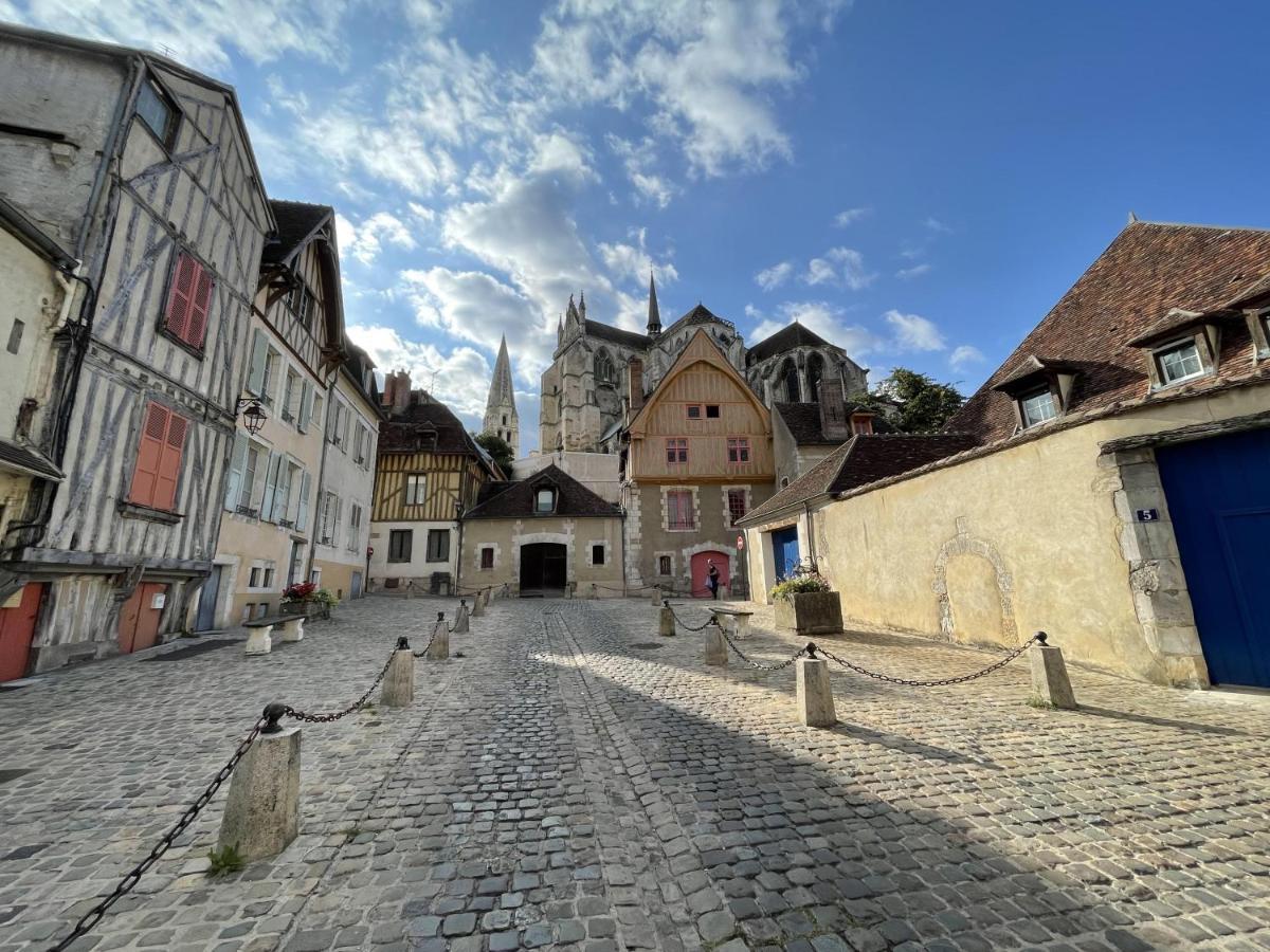 Appartement Le Coche D'Eau Auxerre Les Quais Exterior foto