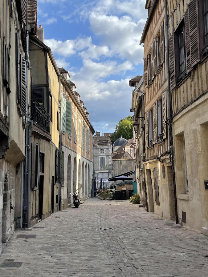 Appartement Le Coche D'Eau Auxerre Les Quais Exterior foto