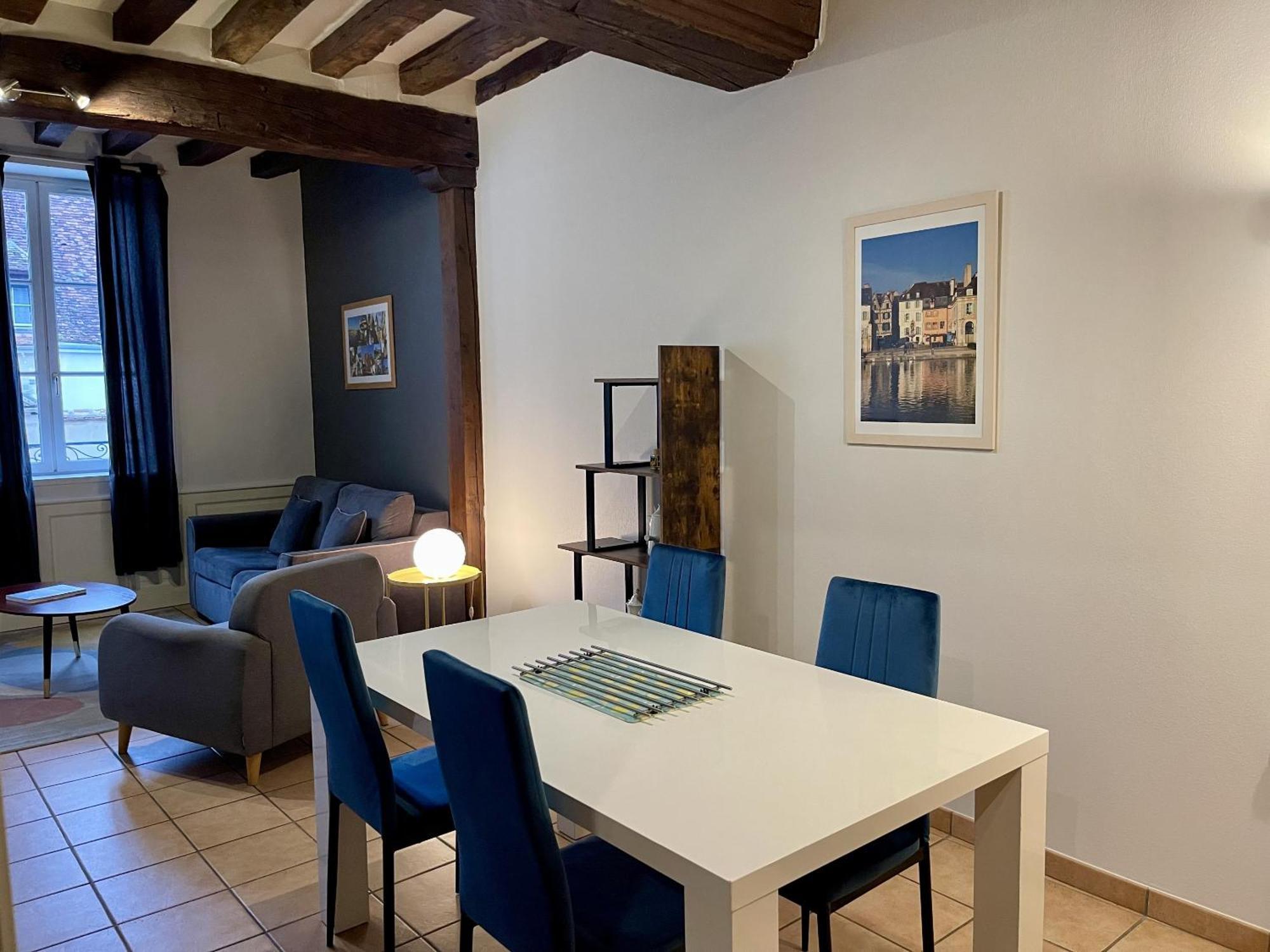 Appartement Le Coche D'Eau Auxerre Les Quais Exterior foto