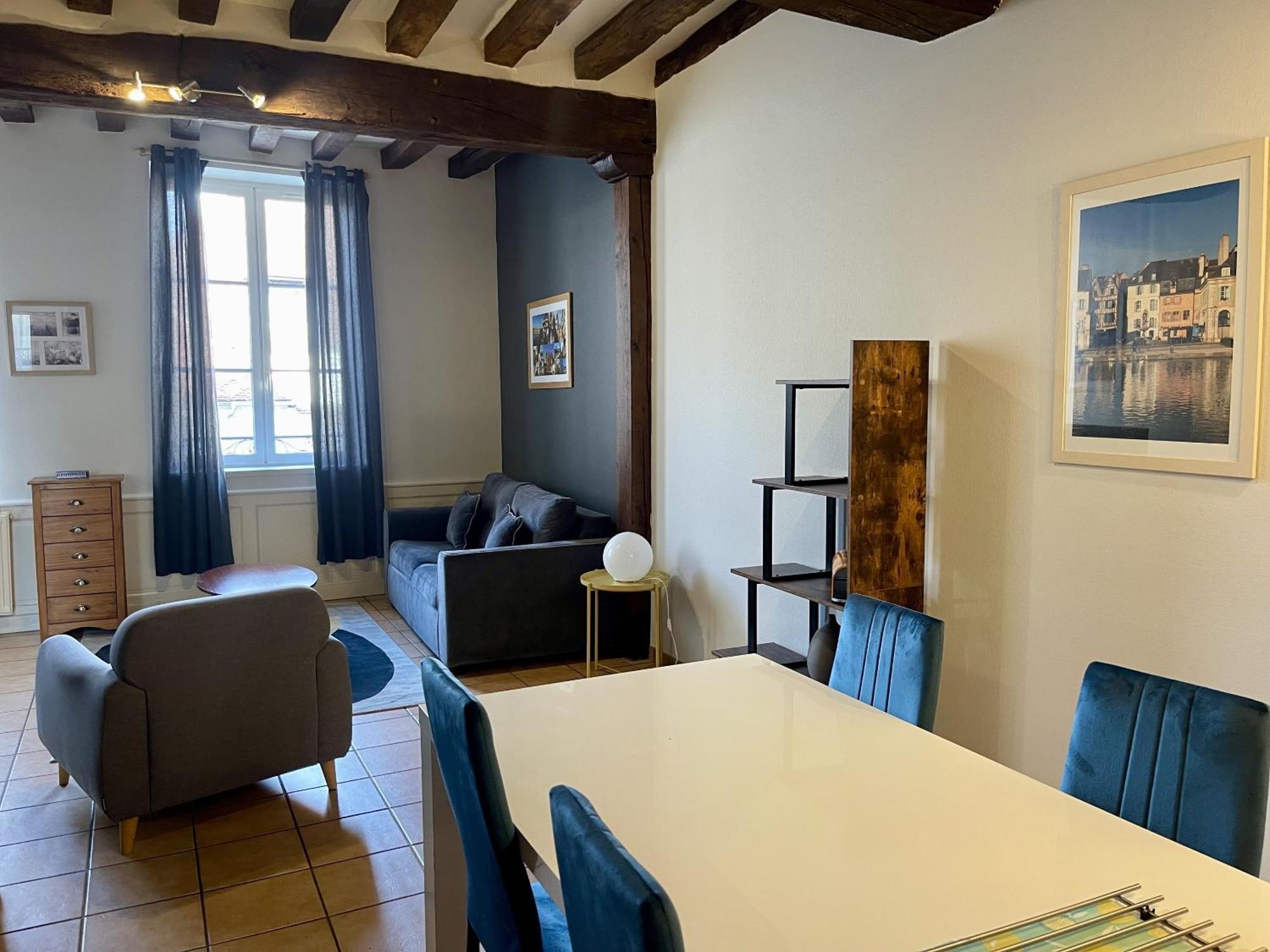 Appartement Le Coche D'Eau Auxerre Les Quais Exterior foto