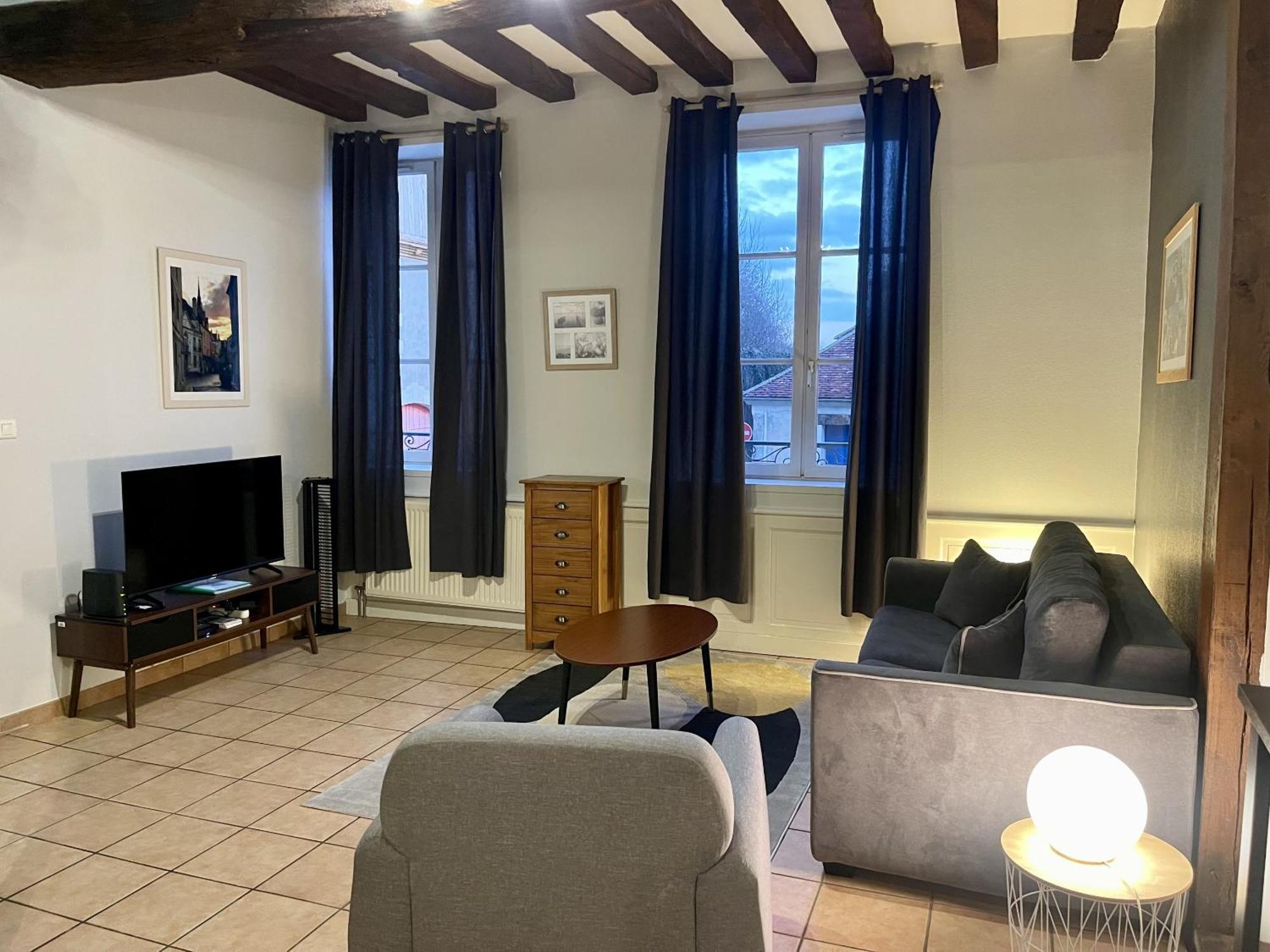 Appartement Le Coche D'Eau Auxerre Les Quais Exterior foto
